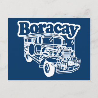 Carte Postale Boracay Jeepney