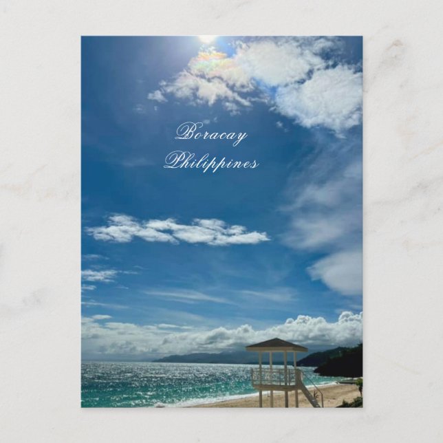 Carte Postale Boracay Philippines (Devant)