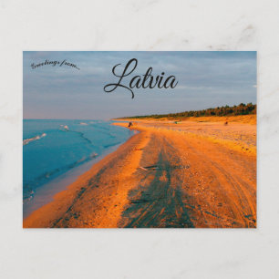 Carte Postale Bord de mer à Kosrags Lettonie
