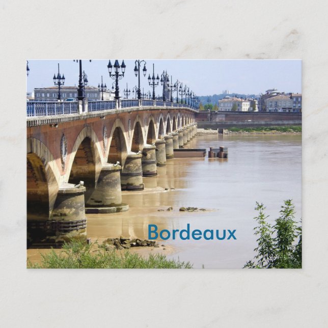 Carte Postale Bordeaux, France (Devant)
