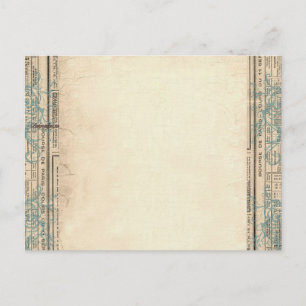 Carte Postale Bordures vintages