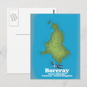 Carte Postale Boreray Hébrides extérieures Écosse Royaume-Uni