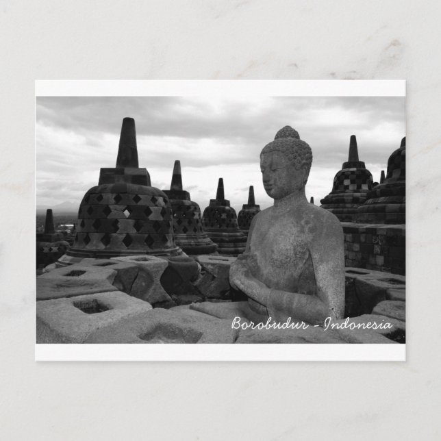Carte Postale Borobudur (Devant)
