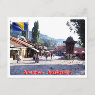 Carte Postale Bosnie-Herzégovine - Sarajevo - Bašcaršija -