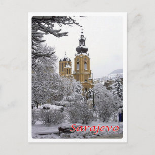 Carte Postale Bosnie-Herzégovine - Sarajevo, église Ortodox -