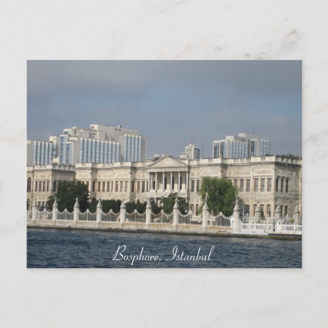 Carte Postale Bosphore, Istanbul (Devant)