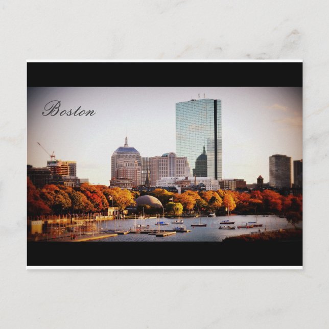 Carte Postale Boston (Devant)