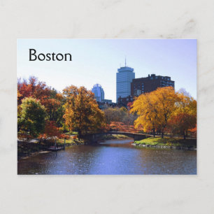 Carte Postale Boston