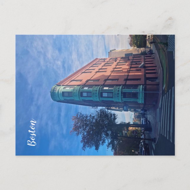 Carte postale Boston (Devant)
