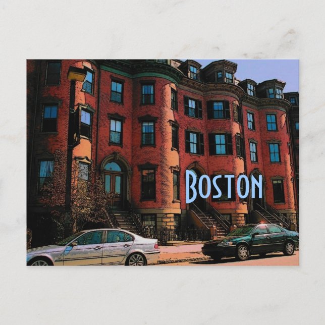 Carte postale Boston (Devant)