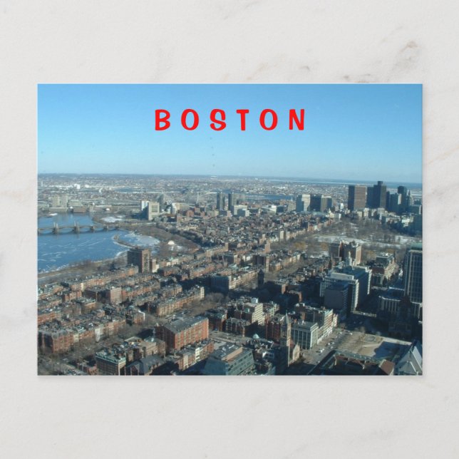 Carte Postale Boston (Devant)