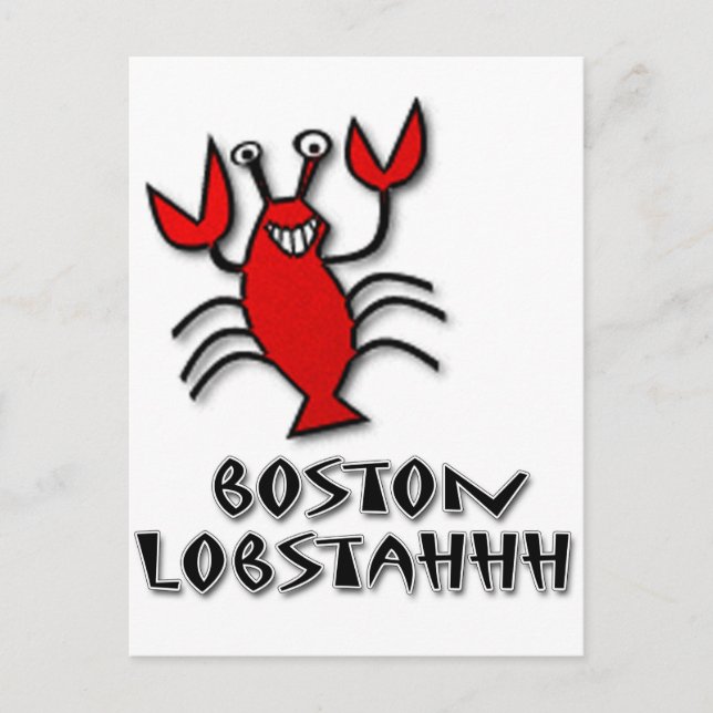 Carte Postale Boston Lobstahh (Devant)