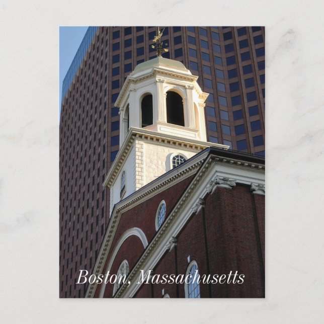 Carte Postale Boston, Massachusetts (Devant)