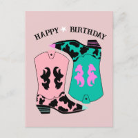 Bottes de cowgirl occidentales modernes pour anniv