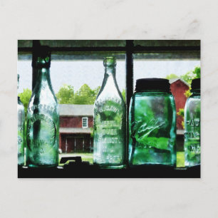 Carte Postale Bottles et Canning Jars