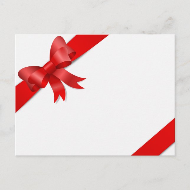 Carte Postale Boucle rouge (Devant)