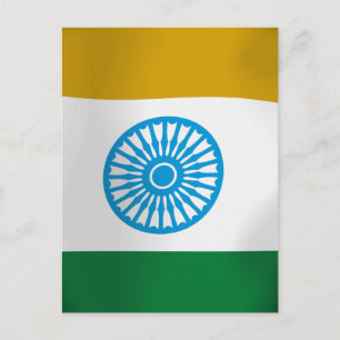 CARTE POSTALE BOUCLIER INDIEN