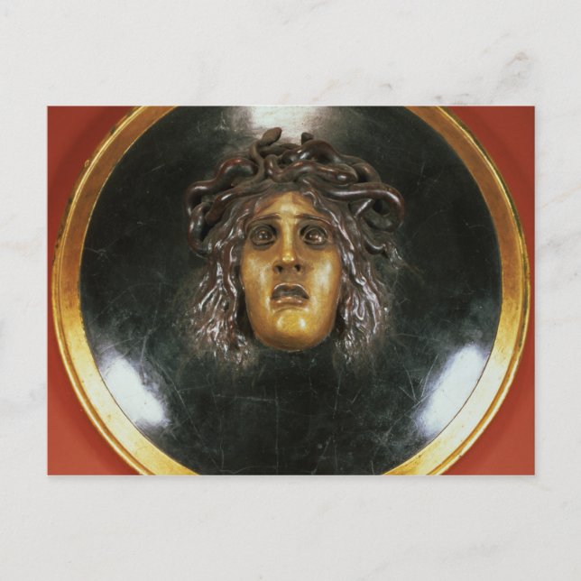 Carte Postale Bouclier Medusa (Devant)
