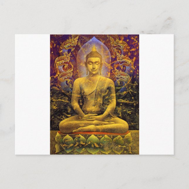 Carte Postale Bouddha (Devant)