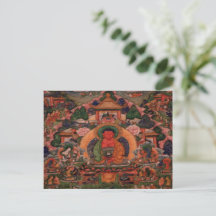 Bouddha Amitabha dans sa Terre Pure de Suvakti