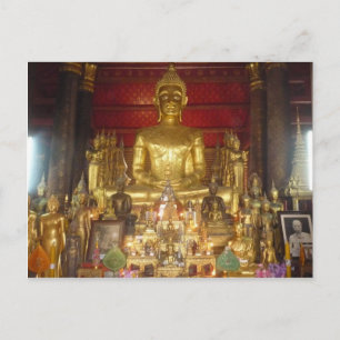 Carte Postale bouddha assis