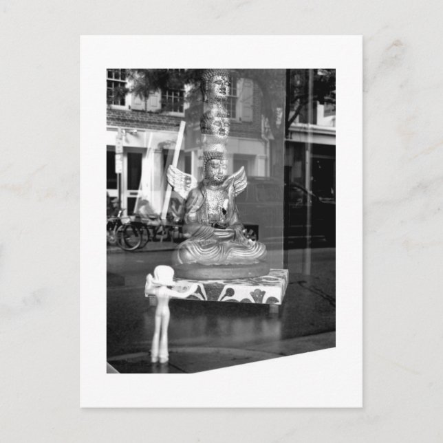Carte Postale Bouddha de la 2ème rue, Philadelphie. (Devant)