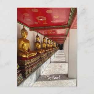Carte Postale Bouddha doré Wat Pho Thaïlande