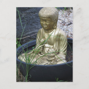 Carte Postale Bouddha du jardin