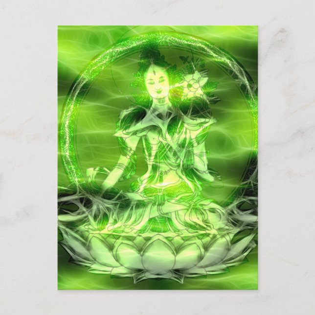 Carte Postale Bouddha Energy 5 Tara (Devant)