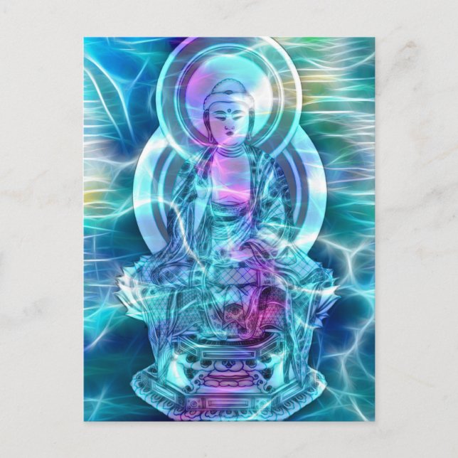 Carte Postale Bouddha Energy 6 (Devant)