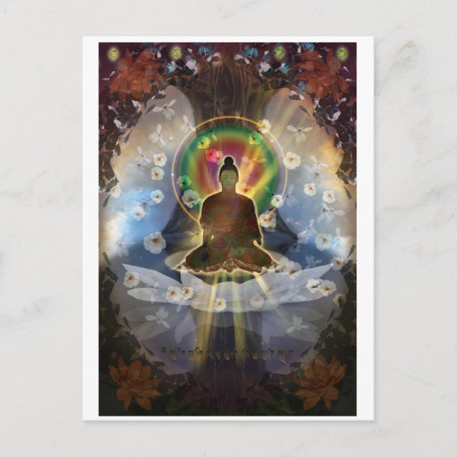 Carte postale 'Bouddha Sakyamuni' (Devant)