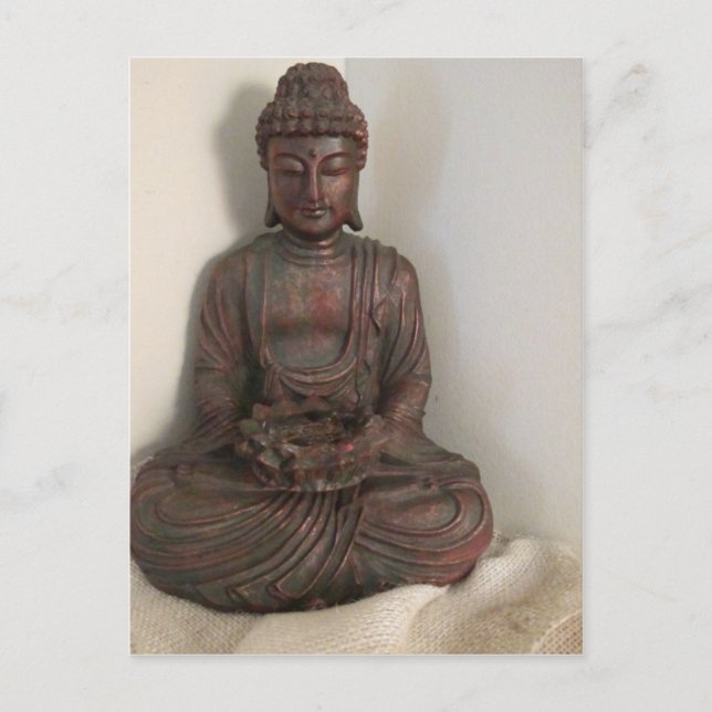 Carte Postale Bouddha s'asseyant (Devant)