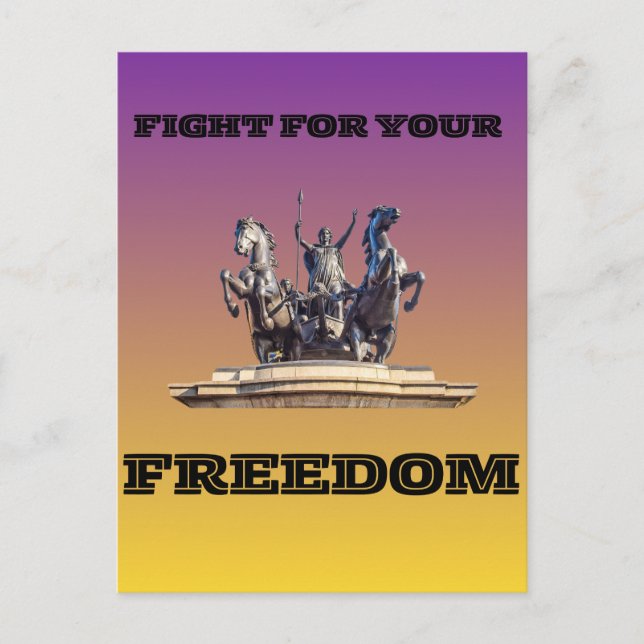 Carte Postale Boudicca (Devant)