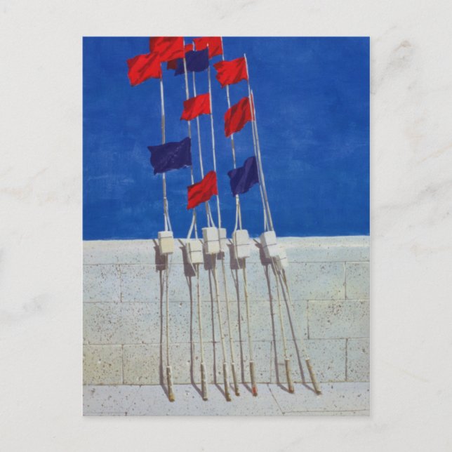 Carte Postale Bouées de homard dans les années 1990 (Devant)