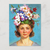 "Bouffant en fleurs" Anna - Art & Floral Society