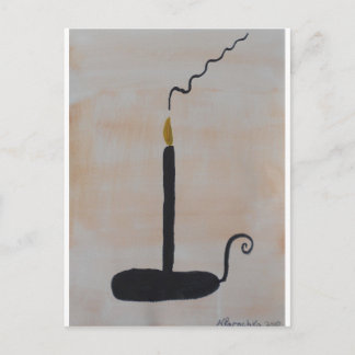 Carte Postale Bougie