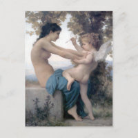 Bouguereau - Jeune Fille se Defendant contre Eros