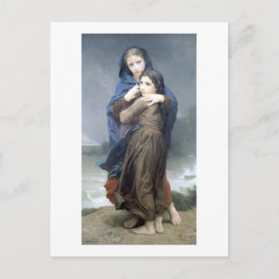 Carte Postale Bouguereau - L'Orage