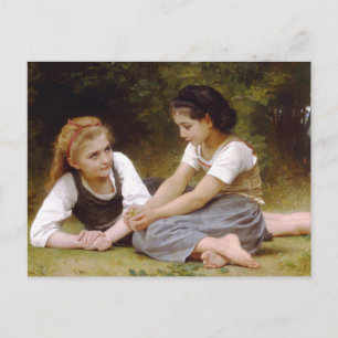 Carte Postale Bouguereau's 1882 The Nut Gatherers  Les noisettes