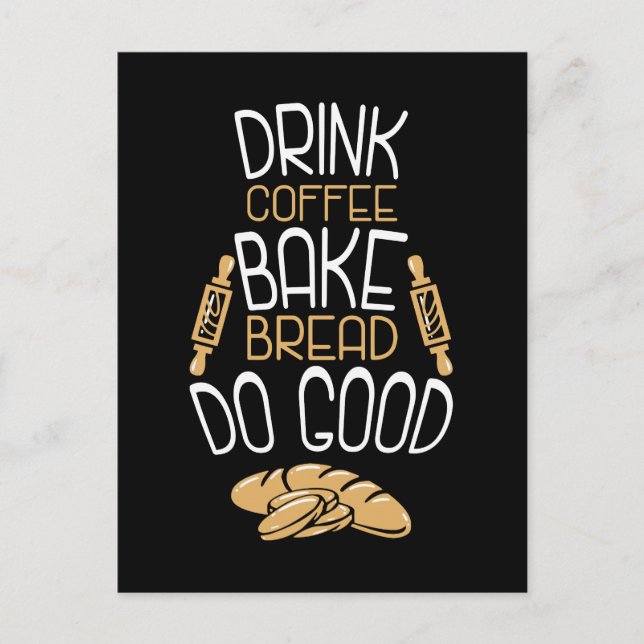 Carte Postale Boulangerie (Devant)