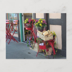 Carte Postale Boulangerie en Panier à bicyclette à Solvang en Co