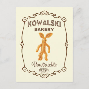 Carte Postale Boulangerie Kowalski - Bowtruckle