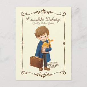 Carte Postale Boulangerie Kowalski - Newt Scamander