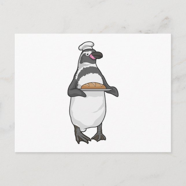 Carte Postale Boulangerie Penguin Bread (Devant)