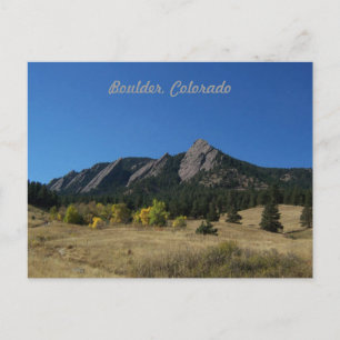 Carte postale Boulder Colorado
