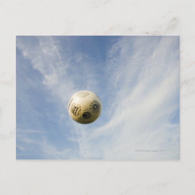 Carte Postale Boule de football (Devant)