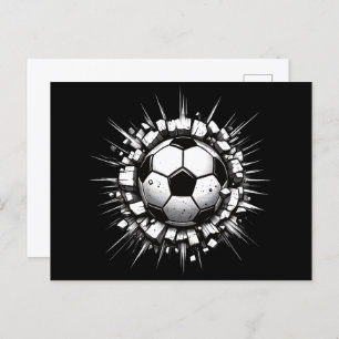 Carte Postale Boule de football