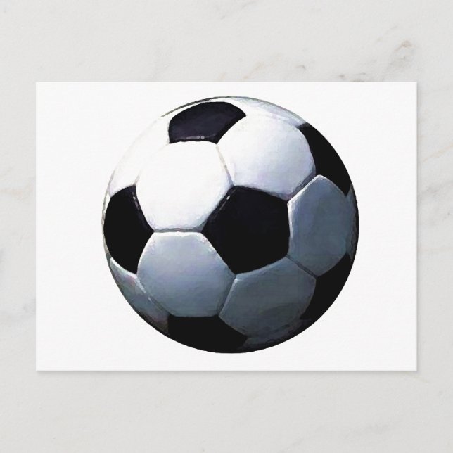 Carte Postale Boule de football (Devant)