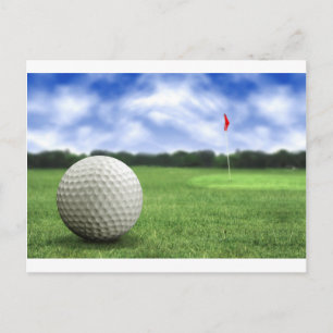 Carte Postale Boule de golf 4