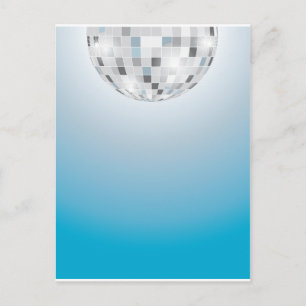 Carte Postale Boule Disco